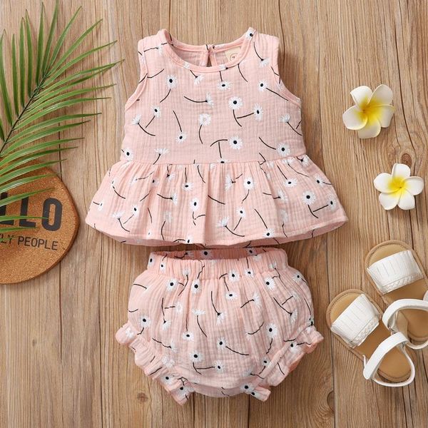 infant baby girls sleeveless ruffles floral printed vest +shorts outfits casual style kids summer set clothes clothing sets, White
infant baby girls sleeveless ruffles floral printed vest +shorts outfits casual style kids summer set clothes clothing sets, White