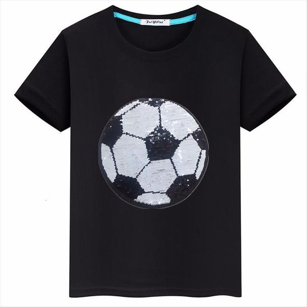 football sequins double sided childrens wear boys cotton t shirt explosive coat trend, Blue
football sequins double sided childrens wear boys cotton t shirt explosive coat trend, Blue