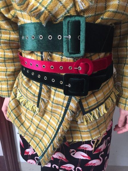 belts ladies elegant luxury ultra-wide thin velvet buckle belt dress/coat/jean/pant accessories red green black gold, Black;brown
belts ladies elegant luxury ultra-wide thin velvet buckle belt dress/coat/jean/pant accessories red green black gold, Black;brown
