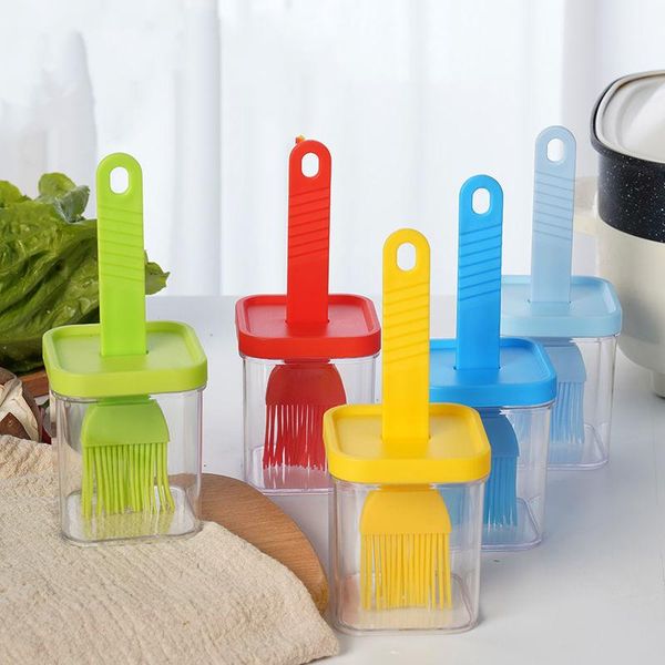 tools & accessories portable silicone oil bottle with brush grill brushes liquid pastry kitchen baking bbq cooking accessory
tools & accessories portable silicone oil bottle with brush grill brushes liquid pastry kitchen baking bbq cooking accessory