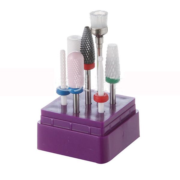 professional drill bits 7pcs/set nail salon art grinding ceramic carbide rotary file bit manicure pedicure tools+ base
professional drill bits 7pcs/set nail salon art grinding ceramic carbide rotary file bit manicure pedicure tools+ base