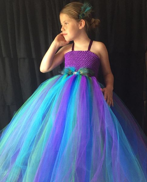 girls purple peacock feather tutu girl dresses kids crochet long ball gown with hairclips children birthday party costume, Red;yellow
girls purple peacock feather tutu girl dresses kids crochet long ball gown with hairclips children birthday party costume, Red;yellow