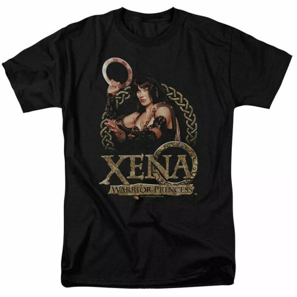 Xena Warrior Princess Royalty T Shirt Mens Licensed Classic TV Show Black, White;black 
Xena Warrior Princess Royalty T Shirt Mens Licensed Classic TV Show Black, White;black