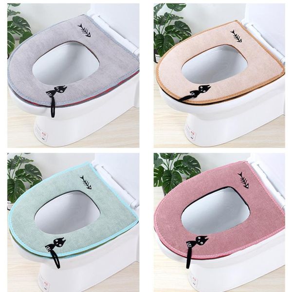 toilet seat covers pad with handle cartoon cat smooth zipper household thickening universal cover tool for 
toilet seat covers pad with handle cartoon cat smooth zipper household thickening universal cover tool for