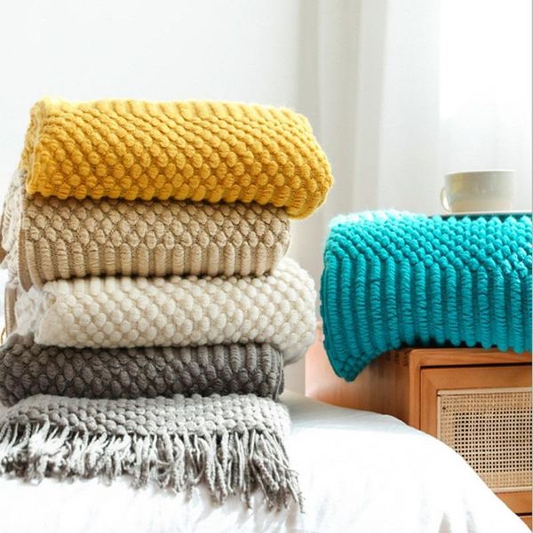 blankets nordic knitted blanket shawl el bed travel sofa throw with tassels air condition
blankets nordic knitted blanket shawl el bed travel sofa throw with tassels air condition