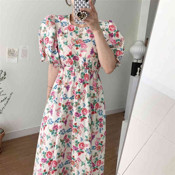 womens summer dress korean fashion dress round neck pleated skirt chic elegant loose watercolor printed, Black;gray
womens summer dress korean fashion dress round neck pleated skirt chic elegant loose watercolor printed, Black;gray