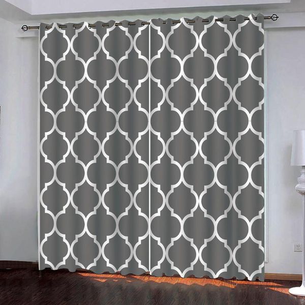 curtain & drapes curtains decoration european 3d for living room blackout white shape pattern on gray background custom
curtain & drapes curtains decoration european 3d for living room blackout white shape pattern on gray background custom
