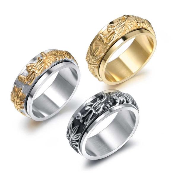 wedding rings fashion stainless steel animal dragon ring couples men and women trendy simple punk jewelry gift s0475, Slivery;golden
wedding rings fashion stainless steel animal dragon ring couples men and women trendy simple punk jewelry gift s0475, Slivery;golden