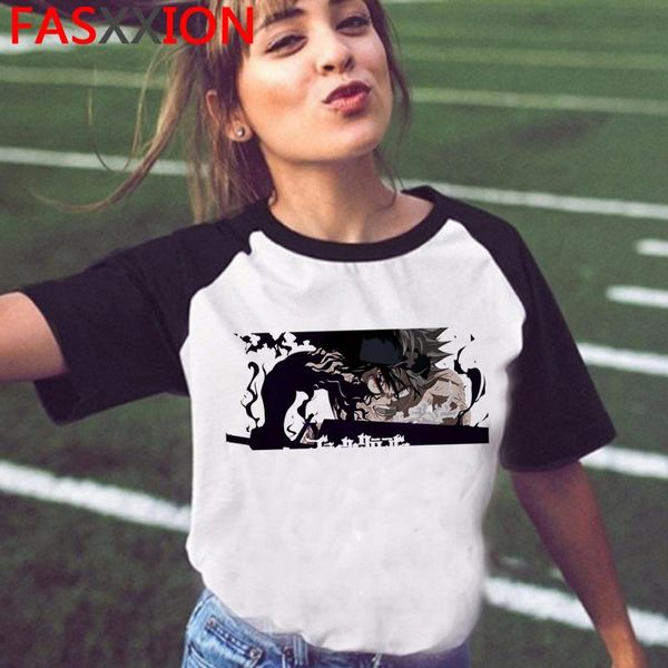 women's t-shirt asta black clover tshirt t shirt women japanese couple 2021 casual grunge summer clothes streetwear, White
women's t-shirt asta black clover tshirt t shirt women japanese couple 2021 casual grunge summer clothes streetwear, White