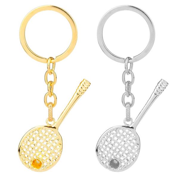keychains sport jewelry badminton key rings 3d racket pendant men women fitness accessories keychain fashion trinket, Silver
keychains sport jewelry badminton key rings 3d racket pendant men women fitness accessories keychain fashion trinket, Silver
