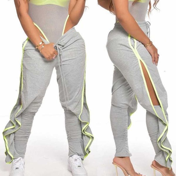 women's pants & capris pant pleated ruffle patchwork high waist lace-up long casual women sweat tro pxdc, Black;white
women's pants & capris pant pleated ruffle patchwork high waist lace-up long casual women sweat tro pxdc, Black;white