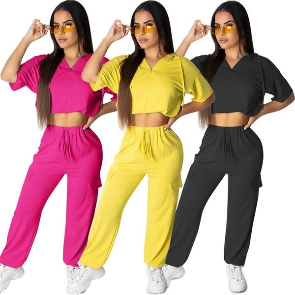 festival clothing 2pcs set hoodies loose hooded half sleeve crop + solid long elastic 2 pieces sets women suits female 210517, White
festival clothing 2pcs set hoodies loose hooded half sleeve crop + solid long elastic 2 pieces sets women suits female 210517, White