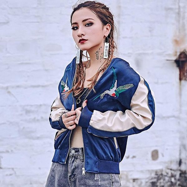 jacket women windbreaker 2021 spring fashion asuka embroidery basic coat female casual thin outwear women's jackets, Black;brown
jacket women windbreaker 2021 spring fashion asuka embroidery basic coat female casual thin outwear women's jackets, Black;brown