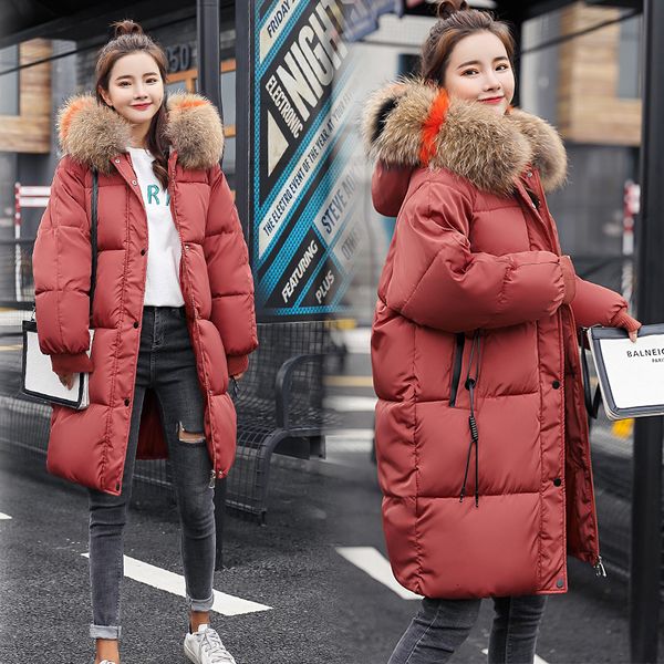 Women's Down & Parkas Winter Women Hooded Coat Fur Collar Thicken Warm Long Jacket Female Plus Size 3XL Outerwear Parka for Ladies, Black
Women's Down & Parkas Winter Women Hooded Coat Fur Collar Thicken Warm Long Jacket Female Plus Size 3XL Outerwear Parka for Ladies, Black