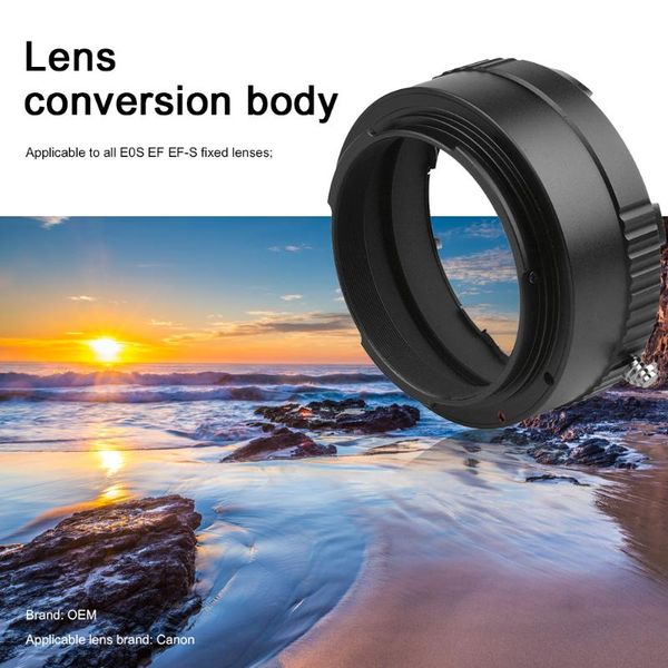 lens adapters & mounts suitable for eos ef s slr adapter r bayonet micro stand-alone r5 r6 ring;compatible with all can0n
lens adapters & mounts suitable for eos ef s slr adapter r bayonet micro stand-alone r5 r6 ring;compatible with all can0n
