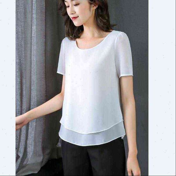fashion chiffon short womens shirts sleeve o neck blusas femininas plus size 8xl female work 5xl 6xl, White
fashion chiffon short womens shirts sleeve o neck blusas femininas plus size 8xl female work 5xl 6xl, White
