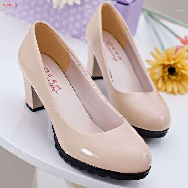 dress shoes women pumps fashion classic pu patent leather high heels nude paltform wedding plus size 35-40, Black
dress shoes women pumps fashion classic pu patent leather high heels nude paltform wedding plus size 35-40, Black
