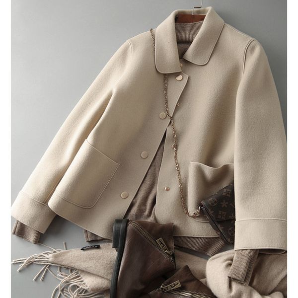 two piece dress simple and light luxury lapel short jacket women's spring autumn temperament fashion loose all-match blouse swzp, White
two piece dress simple and light luxury lapel short jacket women's spring autumn temperament fashion loose all-match blouse swzp, White