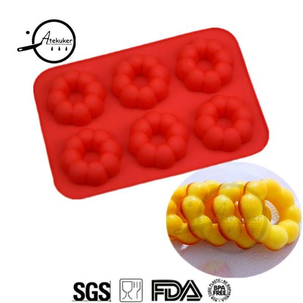cake tools atekuker pumpkin shape silicone mold for baking pan donut form bakeware pastry accessories dessert
cake tools atekuker pumpkin shape silicone mold for baking pan donut form bakeware pastry accessories dessert