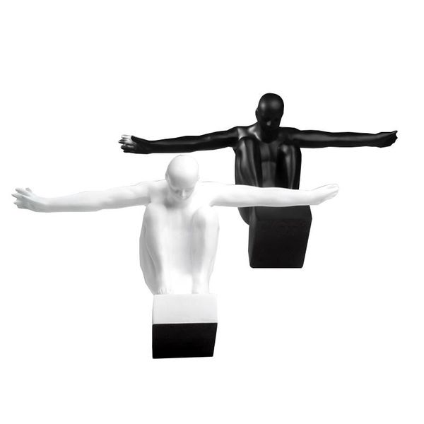 decorative objects & figurines nordic ornament sculpture flying self character statue resin model abstract home motion handmade figure decor
decorative objects & figurines nordic ornament sculpture flying self character statue resin model abstract home motion handmade figure decor