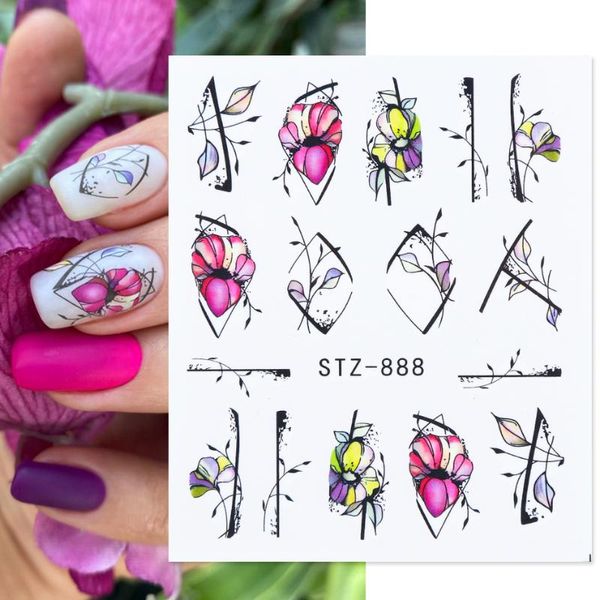 nail art kits 1/2/4pcs flower stickers purple blue water decals for nails line spring manicure decor slider wraps glstz888
nail art kits 1/2/4pcs flower stickers purple blue water decals for nails line spring manicure decor slider wraps glstz888