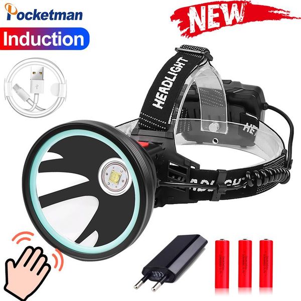 headlamps 2021 est led fishing lights induction headlights high power rechargeable 18650 long life battery light cup
headlamps 2021 est led fishing lights induction headlights high power rechargeable 18650 long life battery light cup