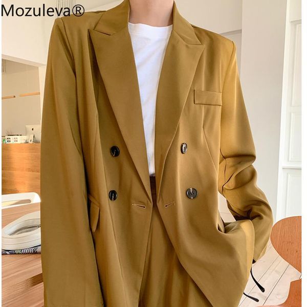 mozuleva 2021 autumn notched office lady pant suits for women blazer set koreans femals single breasted and women's two piece pants, White
mozuleva 2021 autumn notched office lady pant suits for women blazer set koreans femals single breasted and women's two piece pants, White
