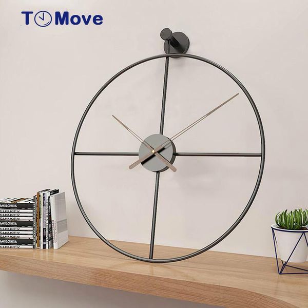 large minimalist wall clock metal iron silent modern design home decor quartz hanging clocks battery operated relojes
large minimalist wall clock metal iron silent modern design home decor quartz hanging clocks battery operated relojes