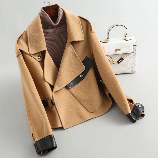 women's wool & blends tcyeek elegant 100% coat female manteau femme hiver korean vintage woolen jacket women casual blend overcoat 07 v, Black
women's wool & blends tcyeek elegant 100% coat female manteau femme hiver korean vintage woolen jacket women casual blend overcoat 07 v, Black
