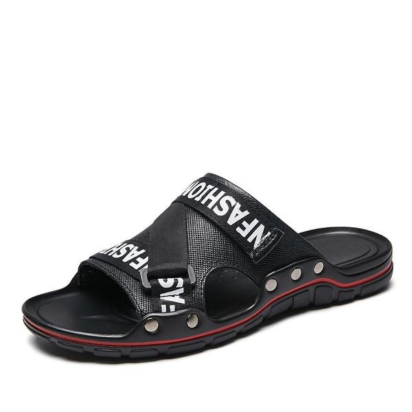 men slippers summer flat 2021 man shoes breathable beach genuine leather flip flops mens big size 38-47, Black
men slippers summer flat 2021 man shoes breathable beach genuine leather flip flops mens big size 38-47, Black
