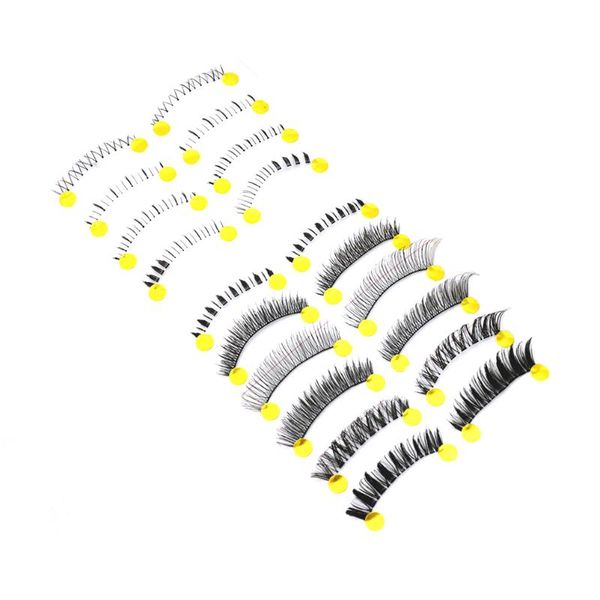 false eyelashes 10 pairs invisible clear strip band thick long natural curly japanese fluctuation fake eyelash upper and lower bottom
false eyelashes 10 pairs invisible clear strip band thick long natural curly japanese fluctuation fake eyelash upper and lower bottom