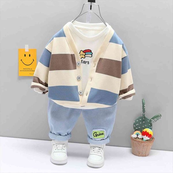 spring baby boys girls clothing sets toddler infant stripe coats t shirt jeans children kids casual costume, White
spring baby boys girls clothing sets toddler infant stripe coats t shirt jeans children kids casual costume, White