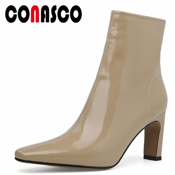 boots conasco women ankle autumn winter warm cow leather night club wedding prom elagant shoes woman, Black
boots conasco women ankle autumn winter warm cow leather night club wedding prom elagant shoes woman, Black