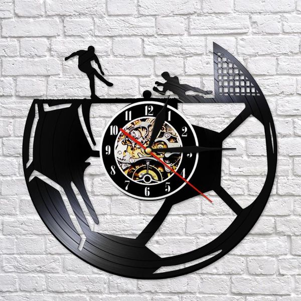 wall clocks football vintage record clock soccer hanging sports themed for lovers fans
wall clocks football vintage record clock soccer hanging sports themed for lovers fans