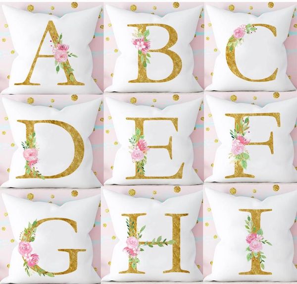 cushion/decorative pillow alphabet initials letters cushion covers gold letter flower throw case modern sofa cases home decor
cushion/decorative pillow alphabet initials letters cushion covers gold letter flower throw case modern sofa cases home decor