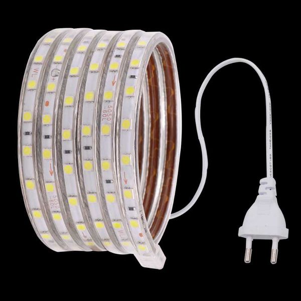 strips ac220v led strip flexible light smd 60leds/m waterproof tape with power plug white/warm white/blue luces
strips ac220v led strip flexible light smd 60leds/m waterproof tape with power plug white/warm white/blue luces