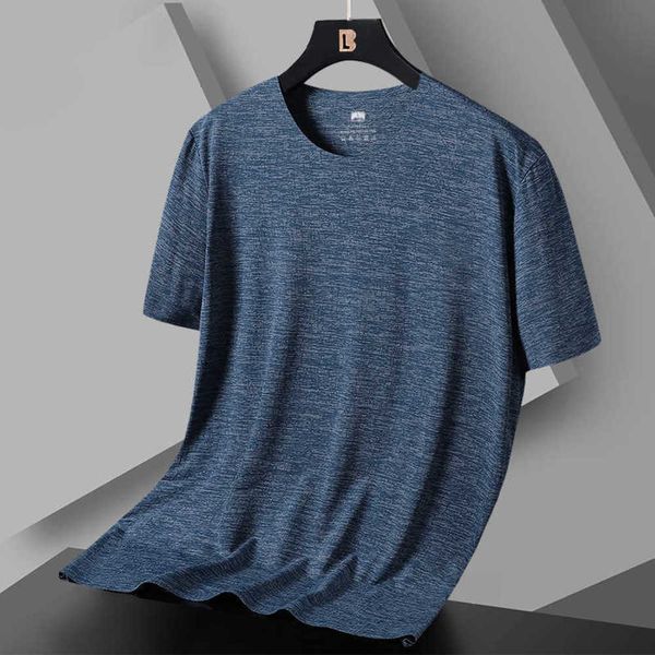 father's day high end summer men's ice silk seamls breathable short sleeve t-shirt busins casual round neck half quick drying, White
father's day high end summer men's ice silk seamls breathable short sleeve t-shirt busins casual round neck half quick drying, White