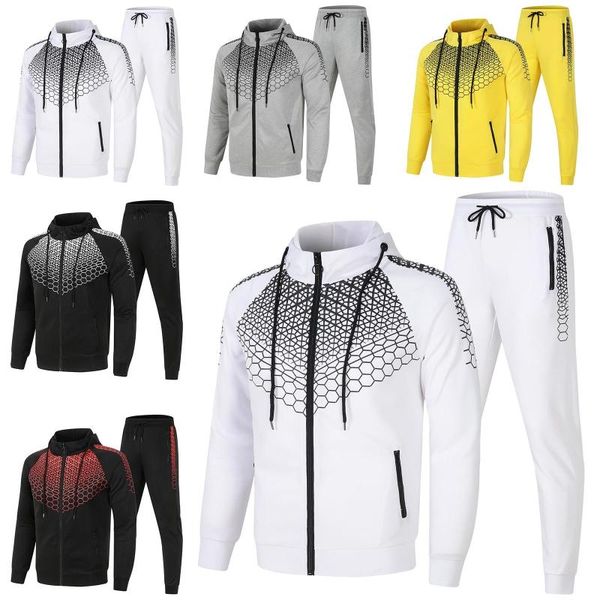 men's tracksuits autumn winter velvet set zipper 2 piece tracksuit sets chest raglan sleeves male hooded sweatshirt sports sweatpants s, Gray
men's tracksuits autumn winter velvet set zipper 2 piece tracksuit sets chest raglan sleeves male hooded sweatshirt sports sweatpants s, Gray