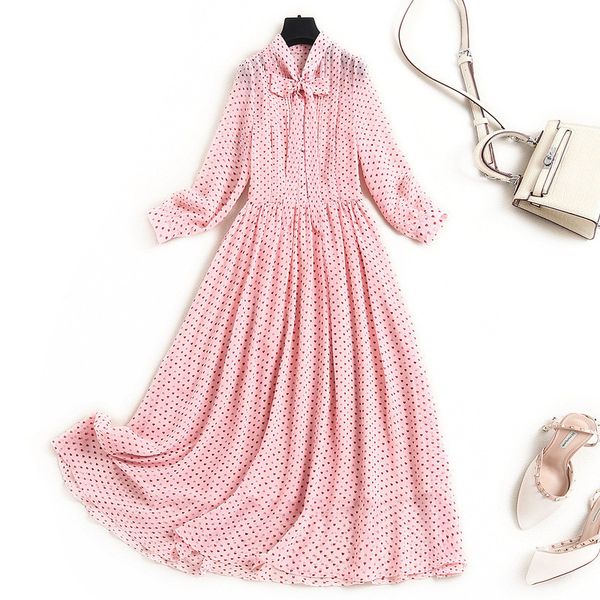 runway fashion spring designers manga chiffon impression elegant ladies clothes bow sweet turtleneck femme midi dress, Black;gray
runway fashion spring designers manga chiffon impression elegant ladies clothes bow sweet turtleneck femme midi dress, Black;gray