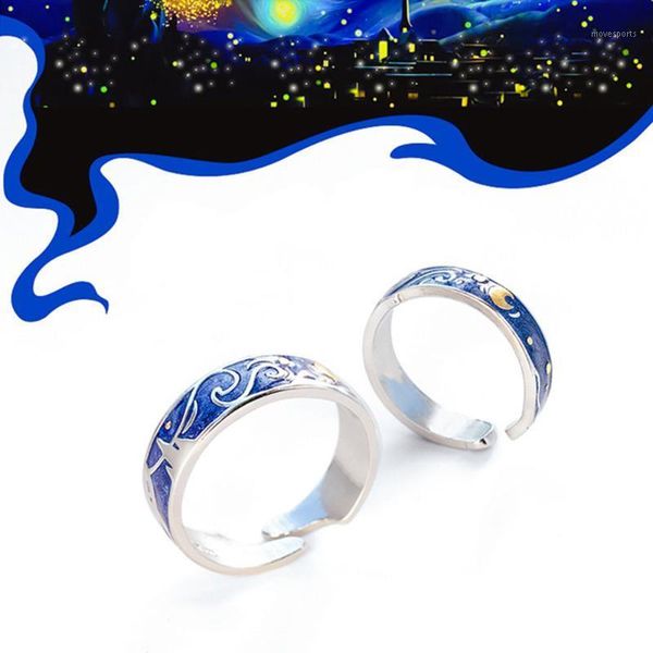 wedding rings luxury night open for women men simple design silver color lovers blue starry sky ring party jewelry1, Slivery;golden
wedding rings luxury night open for women men simple design silver color lovers blue starry sky ring party jewelry1, Slivery;golden