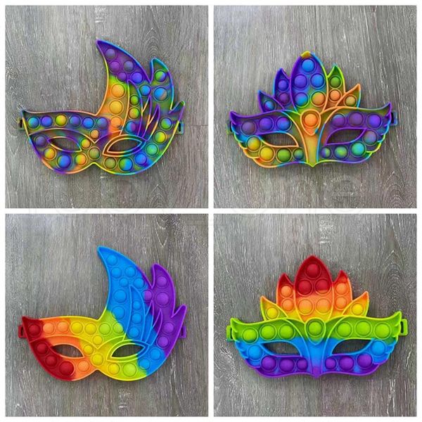 halloween party mask push bubble rainbow color fidget toys anti stress squishy board decompression toy
halloween party mask push bubble rainbow color fidget toys anti stress squishy board decompression toy