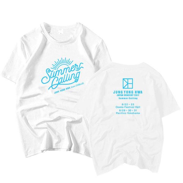 kpop cnblue yonghwa japan concert summer calling same printing o neck short sleeve t shirt for fans loose t-shirt women's, White
kpop cnblue yonghwa japan concert summer calling same printing o neck short sleeve t shirt for fans loose t-shirt women's, White
