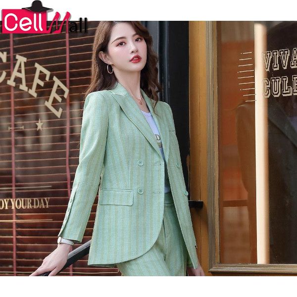 womens business suit stripe pant suits female office ladies double breasted early spring two-piece blazer set women's two piece pants, White
womens business suit stripe pant suits female office ladies double breasted early spring two-piece blazer set women's two piece pants, White