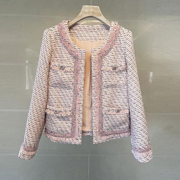 women's jackets runway autumn winter sweet luxury tweed jacket woollen tassel coats outerwear casacos blouse, Black;brown
women's jackets runway autumn winter sweet luxury tweed jacket woollen tassel coats outerwear casacos blouse, Black;brown