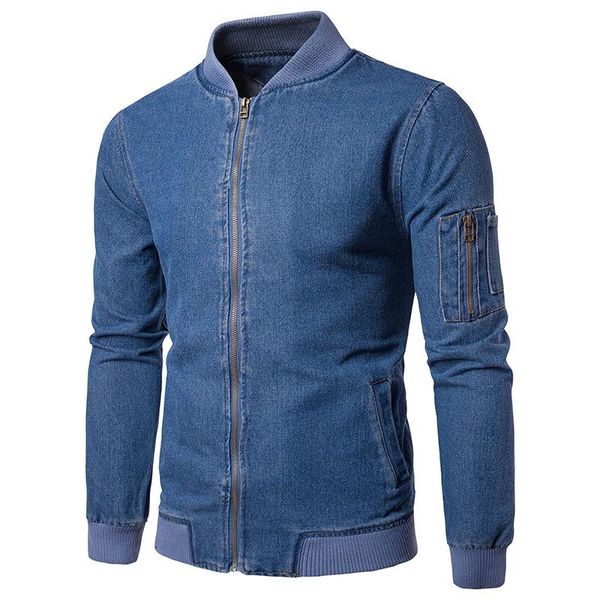 men's jackets casual slim mens denim jacket brand zipper bomber men cowboy jean chaqueta hombre, Black;brown
men's jackets casual slim mens denim jacket brand zipper bomber men cowboy jean chaqueta hombre, Black;brown