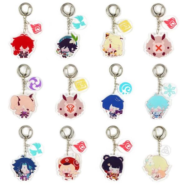 keychains anime genshin impact diluc venti paimon keychain keyring base acrylic stands accessories, Silver
keychains anime genshin impact diluc venti paimon keychain keyring base acrylic stands accessories, Silver