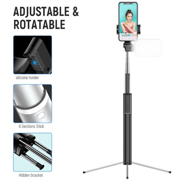 selfie monopods bluetooth stick remote control tripod mobile phone universal bracket camera artifact multi-function
selfie monopods bluetooth stick remote control tripod mobile phone universal bracket camera artifact multi-function