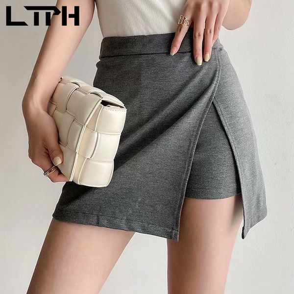 one-piece gray package hip skirt women vintage casual all-match high waist irregular split mini skirts summer 210427, Black
one-piece gray package hip skirt women vintage casual all-match high waist irregular split mini skirts summer 210427, Black