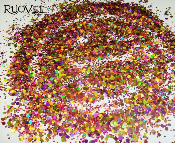 053# holographic laser colors glitter mixed hexagon paillette spangle powder shape for nail art craft decoration1, Silver;gold
053# holographic laser colors glitter mixed hexagon paillette spangle powder shape for nail art craft decoration1, Silver;gold