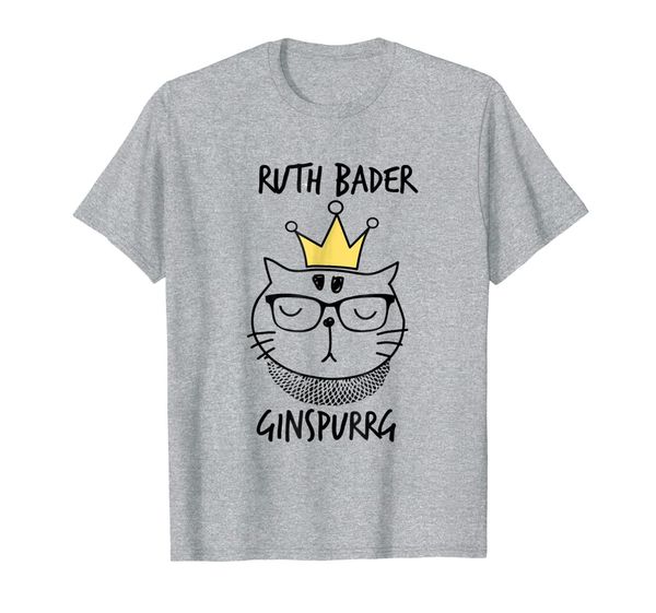 notorious rbg t-shirt - funny ruth bader ginspurrg funny cat, White;black
notorious rbg t-shirt - funny ruth bader ginspurrg funny cat, White;black
